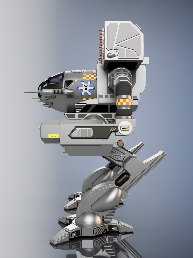 MadCat机甲战士机器人造型